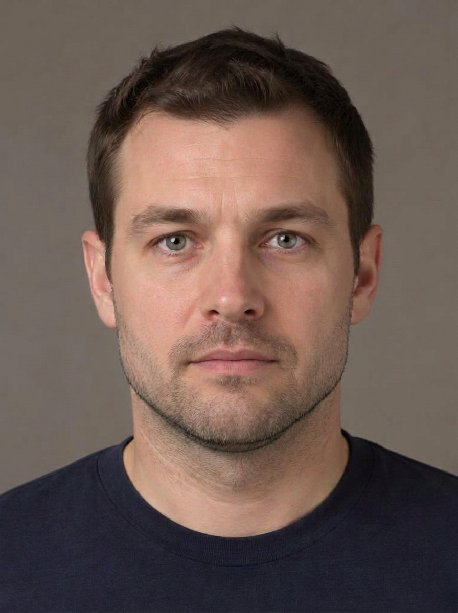 Jawline definition — AI simulation